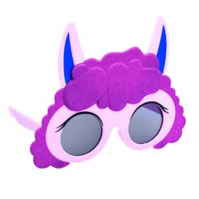 PURPLE LLAMA ADULT SHADES