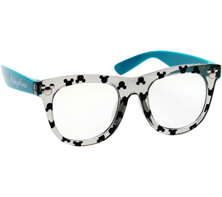 MICKEY MOUSE PATTERN WAYFARER KIDS BLUE LIGHT BLOCKING GLASSES