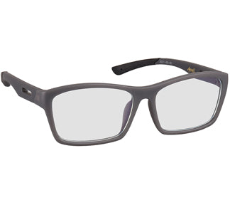 GREY & BLACK SPORTS RECTANGLE KIDS BLUE LIGHT BLOCKING GLASSES