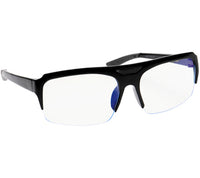 Thumbnail for MATTE BLACK & GREY DROP LENS KIDS BLUE LIGHT BLOCKING GLASSES
