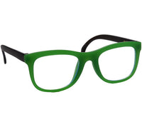 Thumbnail for GREEN WAYFARER KIDS BLUE LIGHT BLOCKING GLASSES