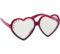 Thumbnail for PINK & PURPLE GEM HEART FRAME KIDS BLUE LIGHT BLOCKING GLASSES