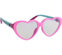Thumbnail for PINK HEART FRAMES KIDS BLUE LIGHT BLOCKING GLASSES