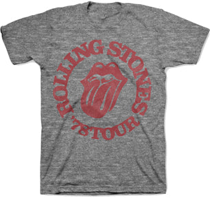 78 TOUR CIRCLE MENS TRI-BLEND T-SHIRT