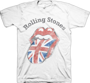 DISTRESSED UNION JACK MENS T-SHIRT