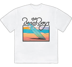 SUNSET SURFBOARD MENS T-SHIRT