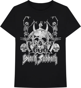 DANCING SKELETONS MENS T-SHIRT