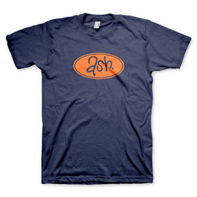 ASH RETRO BLUE MENS T-SHIRT