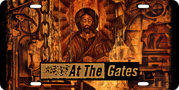 AT THE GATES SLAUGHTER LICENSE PLATE