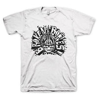 Thumbnail for BROKEN BONES CLASSIC SKULL LOGO WHITE MENS T-SHIRT