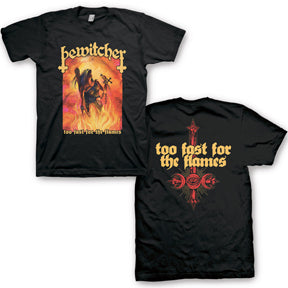BEWITCHER FLAMES MENS T-SHIRT