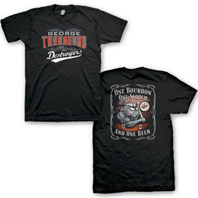 GEORGE THOROGOOD ONE BOURBON MENS T-SHIRT