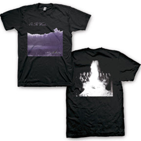 IN THE WOODS IN THE HEART OF WOODS BLACK MENS T-SHIRT