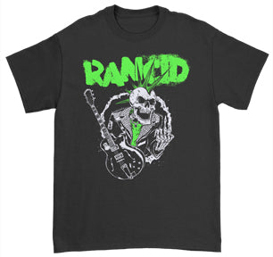 SKELE GUITAR MENS T-SHIRT