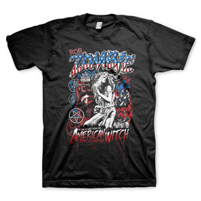 ROB ZOMBIE AMERICAN WITCH MENS T-SHIRT