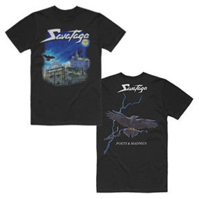 SAVATAGE POETS AND MADMEN MENS T-SHIRT