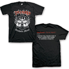 TANKARD ALCOHOLIC METAL MENS T-SHIRT