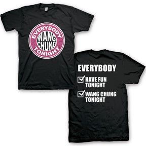 WANG CHUNG CIRCLES AND CHECKS MENS T-SHIRT