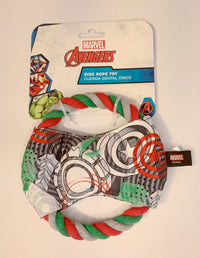 Thumbnail for CLANDY - Dog Toy - Disc rope - Avengers- 12 PC PPK ($3.50 EACH)