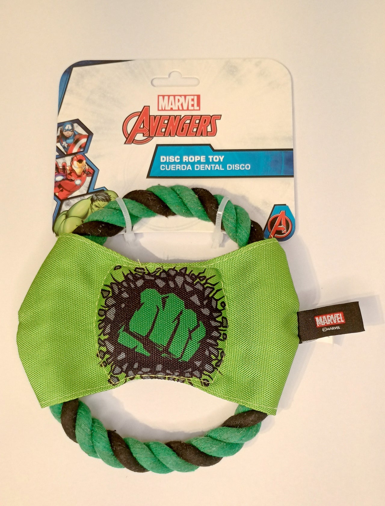 CLANDY - Dog Toy - Disc rope - Hulk- 12 PC PPK ($3.50 EACH)