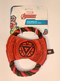 Thumbnail for CLANDY - Dog Toy - Disc rope - Ironman- 12 PC PPK ($3.50 EACH)