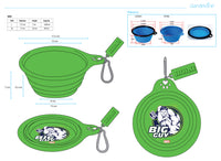 Thumbnail for CLANDY - Collapsible Bowl - Hulk- 12 PC PPK ($3.00 EACH)