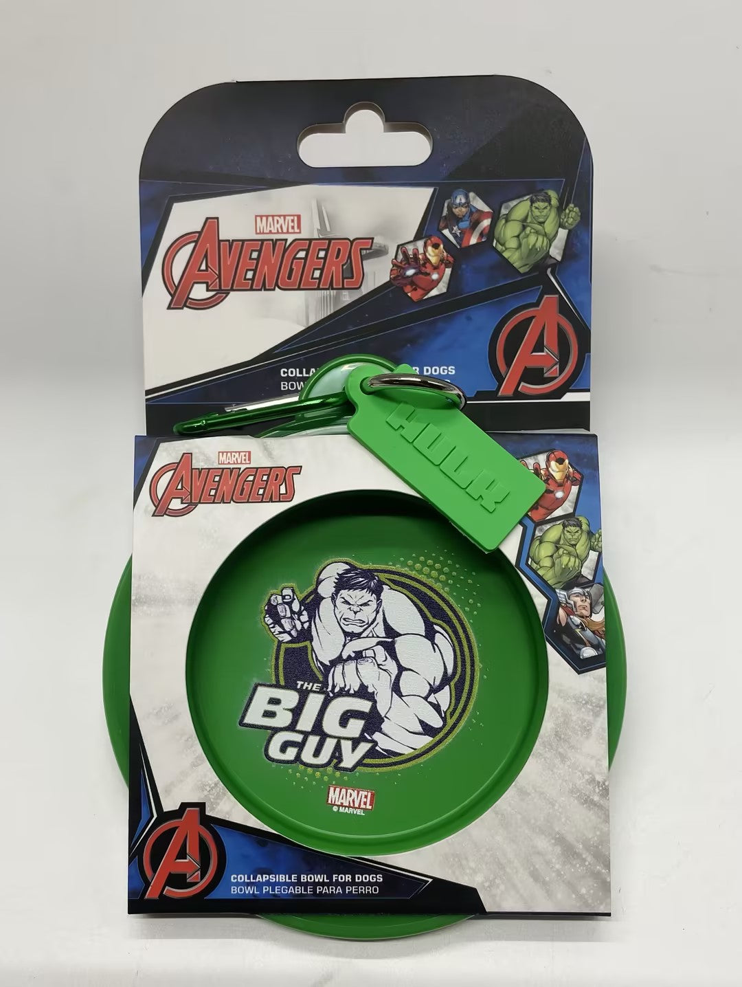 CLANDY - Collapsible Bowl - Hulk- 12 PC PPK ($3.00 EACH)