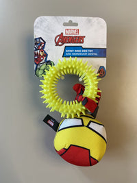 Thumbnail for CLANDY - Dog Toy - Spinny Ring  - Ironman - 12 PC PPK ($7.50 EACH)