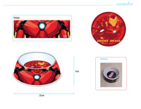 Thumbnail for CLANDY - Bowl for Food/Water - Ironman - 12 PC PPK ($6.50 EACH)