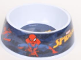 CLANDY - Bowl for Food/Water - Spiderman - 12 PC PPK ($6.50 EACH)