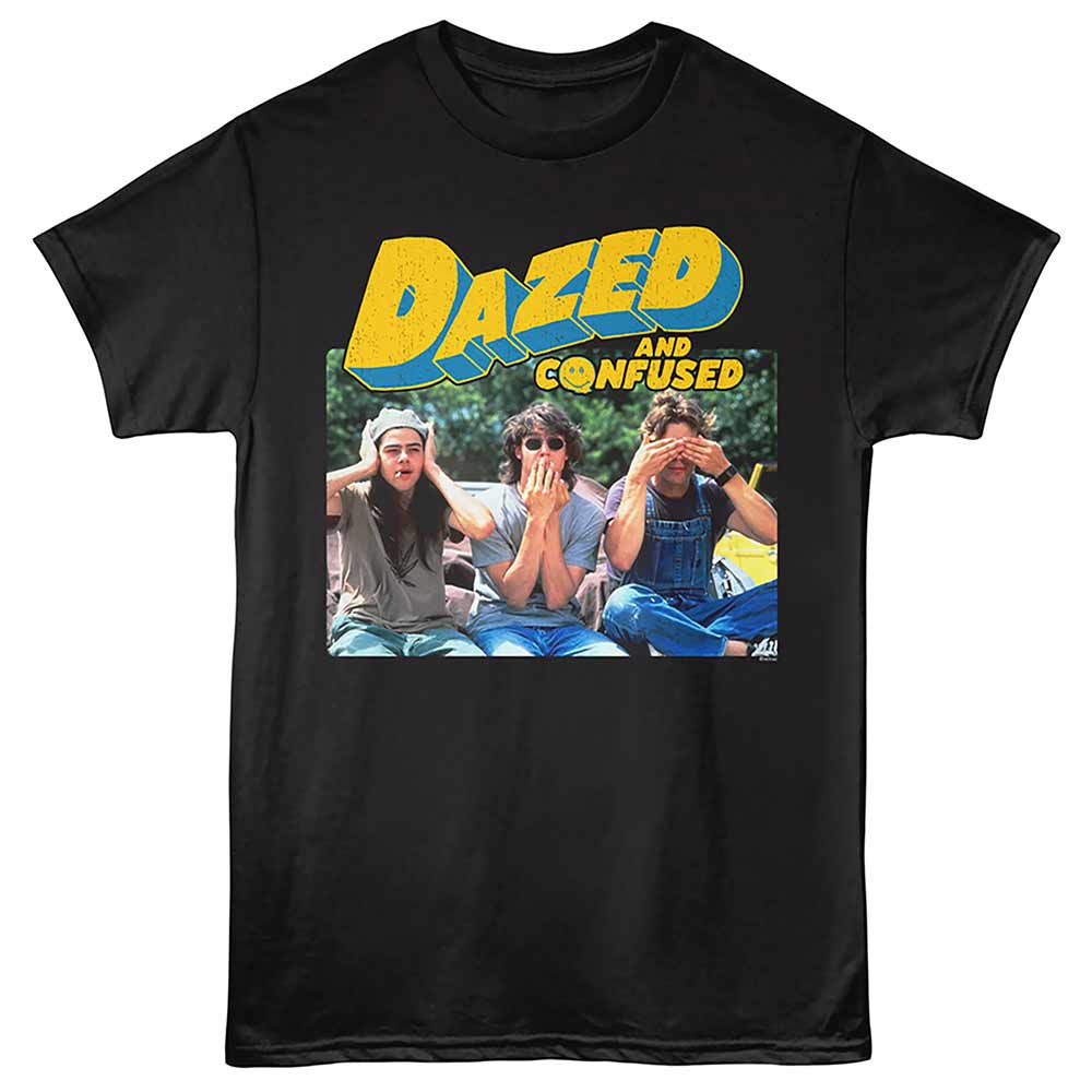 Dazed and Confused Hear Speak See Adult T-Shirt