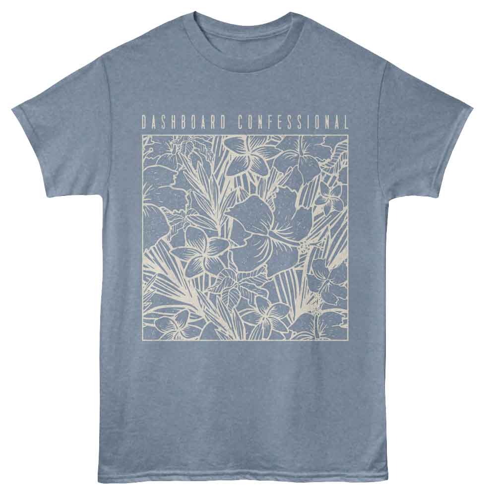 Dashboard Confessional - Floral T-Shirt