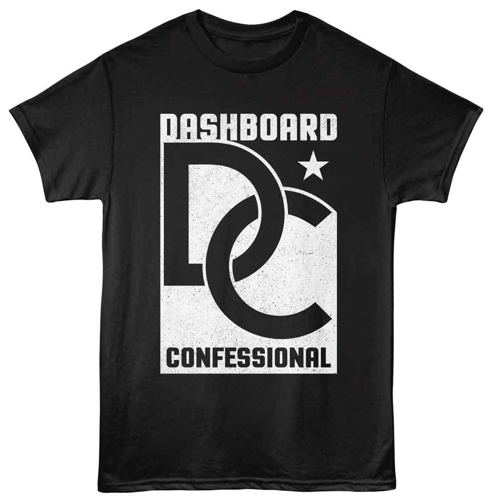 Dashboard Confessional - Interlocking T-Shirt