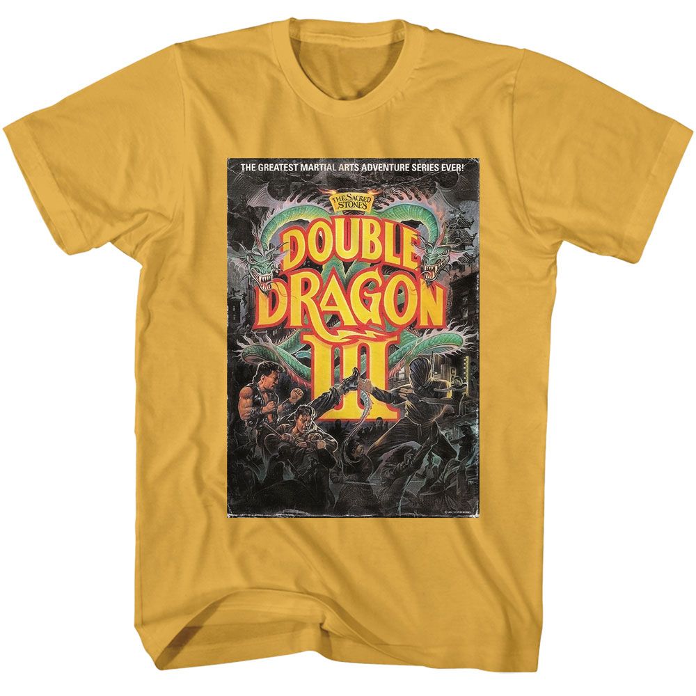 DOUBLE DRAGON-DOUBLE DRAGON DDIII-GINGER ADULT S/S TSHIRT