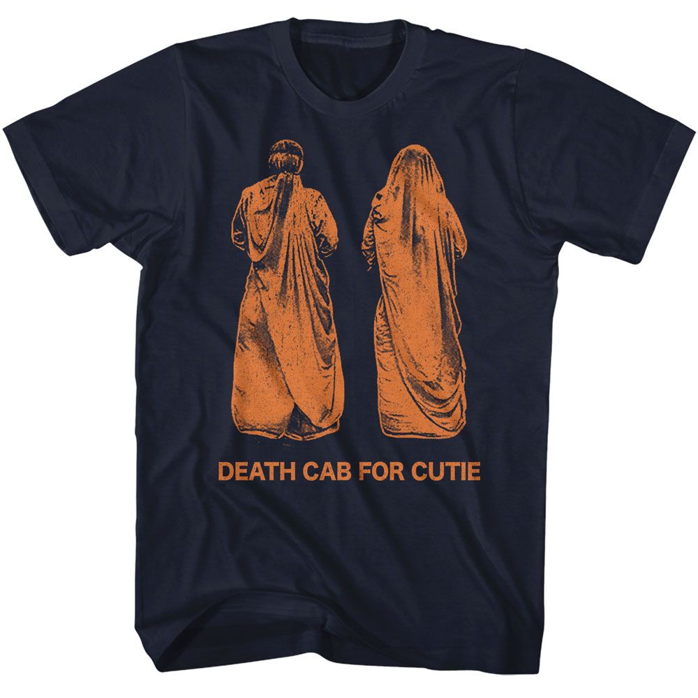 DEATH CAB FOR CUTIE-DEATH CAB CLERGY-NAVY ADULT S/S TSHIRT