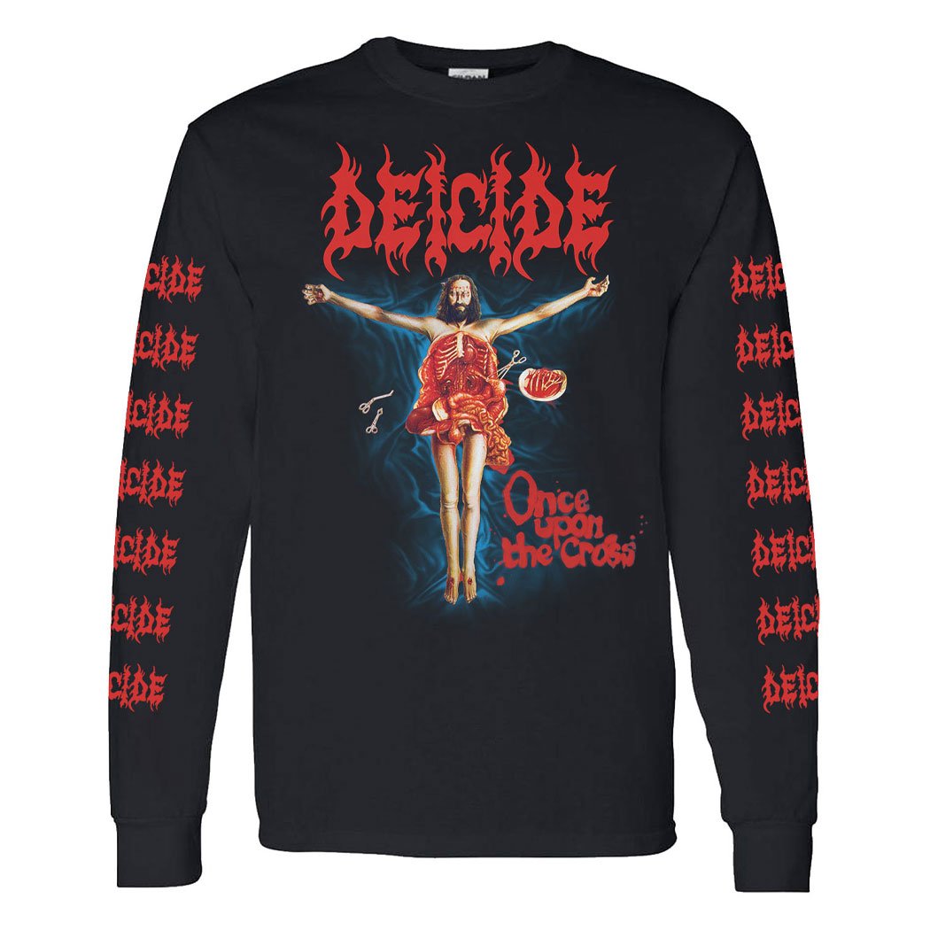 Deicide Uncensored Once Upon The Cross Long Sleeve T-Shirt