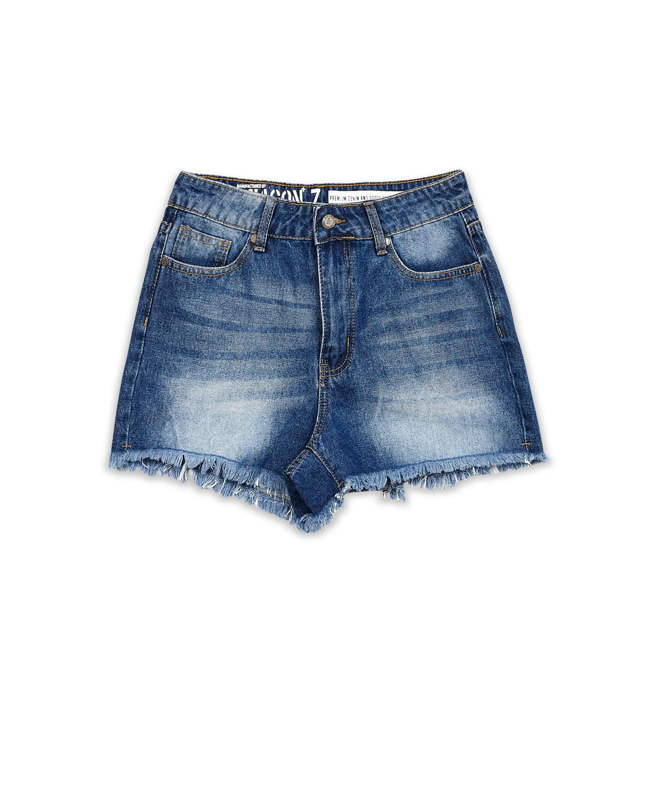 Victoria Women's Denim Shorts - Blue