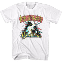 Thumbnail for DEF LEPPARD-ARCHED LINES HYSTERIA-WHITE ADULT S/S TSHIRT