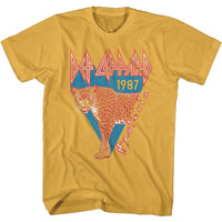 Thumbnail for DEF LEPPARD-HALF LEOPARD-GINGER ADULT S/S TSHIRT