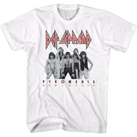 Thumbnail for DEF LEPPARD-PYROMANIA WT-WHITE ADULT S/S TSHIRT