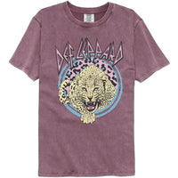 Thumbnail for DEF LEPPARD-DEF LEPPARD PASTEL 2-BERRY ADULT S/S COMFORT COLOR TSHIRT