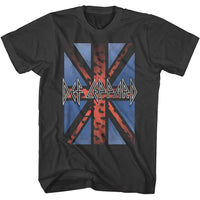 Thumbnail for DEF LEPPARD-DEF LEPPARD LEOPARD FLAG 2-SMOKE ADULT S/S TSHIRT