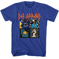 Thumbnail for DEF LEPPARD-DEF LEPPARD-ROYAL ADULT S/S TSHIRT