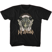 Thumbnail for DEF LEPPARD-DEF LEPPARD LIGHTNING BOLTS LETS GET ROCKED-BLACK TODDLER S/S TSHIRT