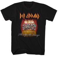 Thumbnail for DEF LEPPARD-SPARKLELOUNGE-BLACK ADULT S/S TSHIRT