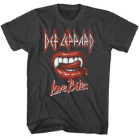 Thumbnail for DEF LEPPARD-DEF LEPPARD LOVE IS BITING-SMOKE ADULT S/S TSHIRT