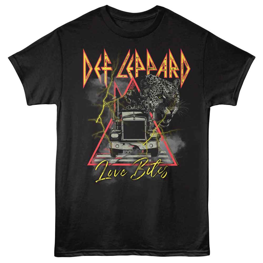 Def Leppard - Love Bites Truck T-Shirt