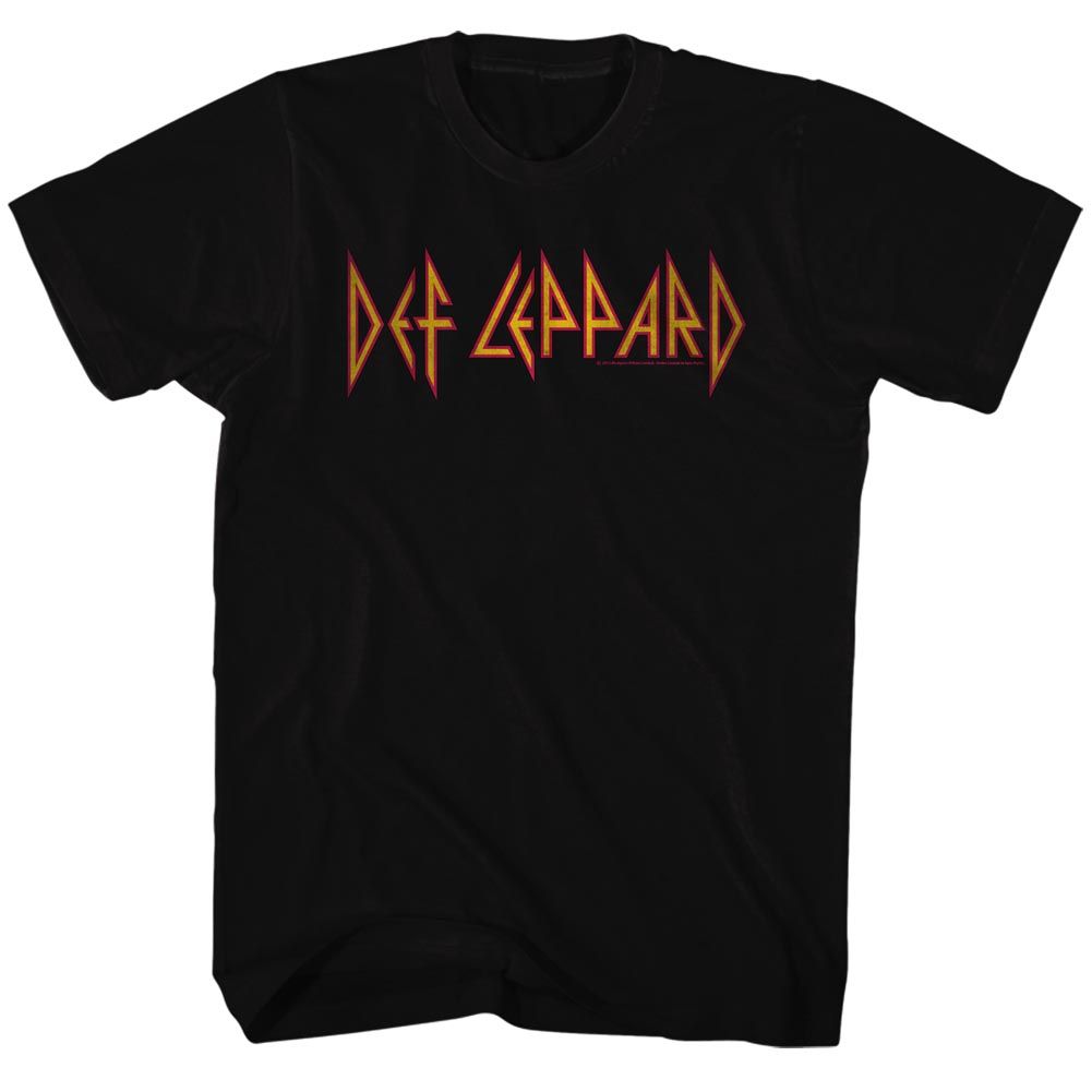 DEF LEPPARD-DEF LEPPARD-BLACK ADULT S/S TSHIRT