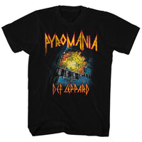 Thumbnail for DEF LEPPARD-ITS ON FIRE-BLACK ADULT S/S TSHIRT