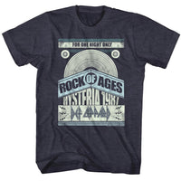 Thumbnail for DEF LEPPARD-FOR ONE NIGHT ONLY-NAVY HEATHER ADULT S/S TSHIRT